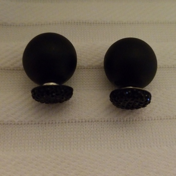 Icing Midnight Magic Double Sided Stud Earrings - Picture 2 of 8